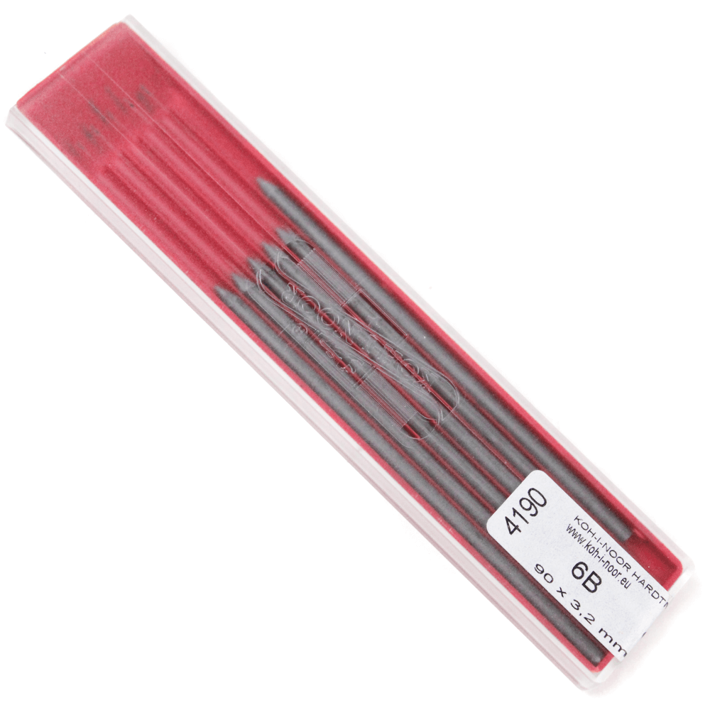 Mina Grafite Koh-I-Noor 3.2mm 6B